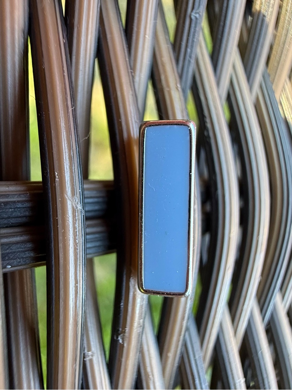 KEEP Collective Blue Enamel Bar Bracelet Accent